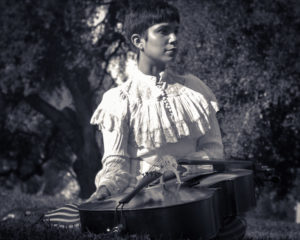 Steph and Cello - Digital Tintype